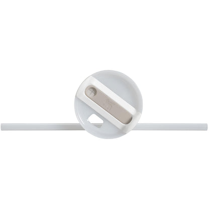STANLEY - Vaso con asa y pajita de 30 onzas, tapa Flowstate de 3 posiciones, compatible para viajes, vaso de acero inoxidable aislado, sin BPA, escarcha