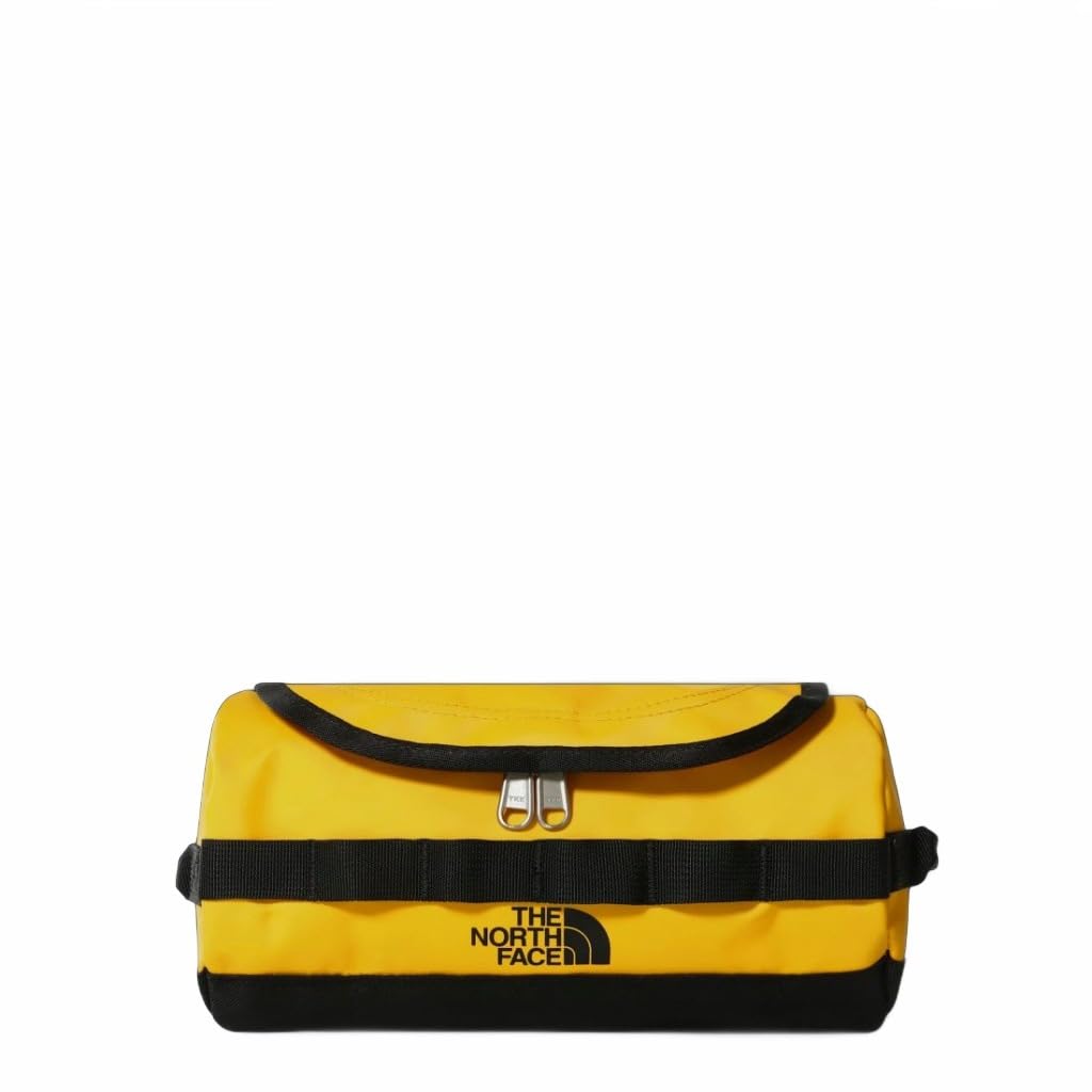 The North Face - Bote de Viaje Unisex para Campamento Base, pequeño Summit Gold/TNF, Negro, NPF, Talla única