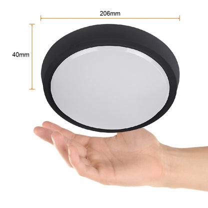 Tecnolite Lámpara Plafón LED de Sobreponer 10 W, Luz Suave Cálida, Interiores, No atenuable, LED integrado