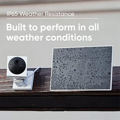 WYZE - Panel solar compatible con Wyze Cam Outdoor v1/v2 y Battery Cam Pro, potencia continua con carga de 2,5 W y 5 V