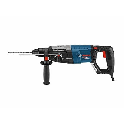 BOSCH GBH2-28L - Martillo giratorio SDS-plus Bulldog Xtreme Max de 1-1/8 | Motor de 8,5 amperios, 2 pies-libras. energía de impacto, sensor de seguridad de control de retroceso, demolición, hormigón