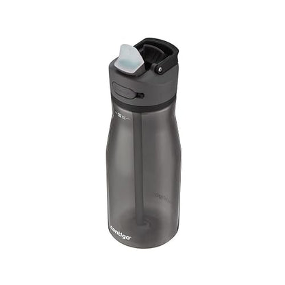 Contigo 2145116 Ashland 2.0 Water Bottle with AUTOSPOUT Lid, Licorice, 32 oz