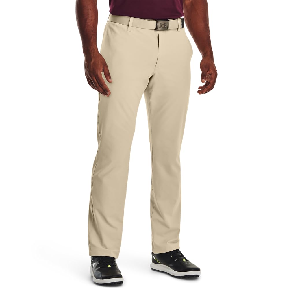Under Armour Pantalones Tech para Hombre - 32W x 32L - (289) Base Caqui - Base Caqui