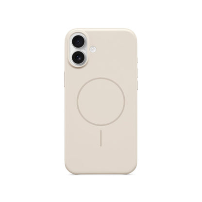 Beats Funda MagSafe para iPhone 16 Plus - Silicon - Gris Piedra