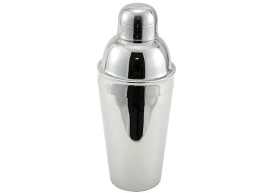 Winco Juego de coctelera de acero inoxidable de 3 piezas, 16 onzas