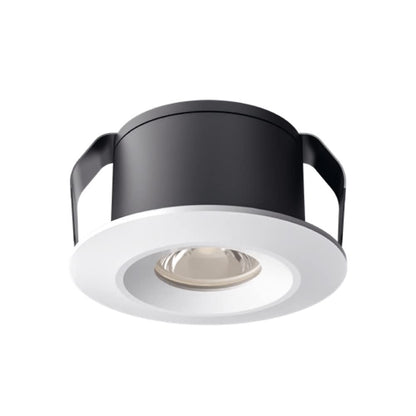 Tecnolite Lámpara Downlight LED Empotrable 1 W, IRC 95, Óptica Dark Light, Luz Suave Cálida, LED integrado