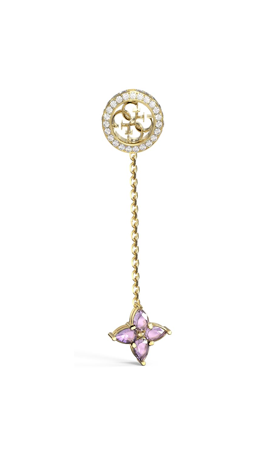GUESS Aretes para Mujer SECRET GARDEN color Dorado