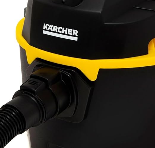 Kärcher Aspiradora 10 litros para Sólidos y Líquidos WDL 1 Black