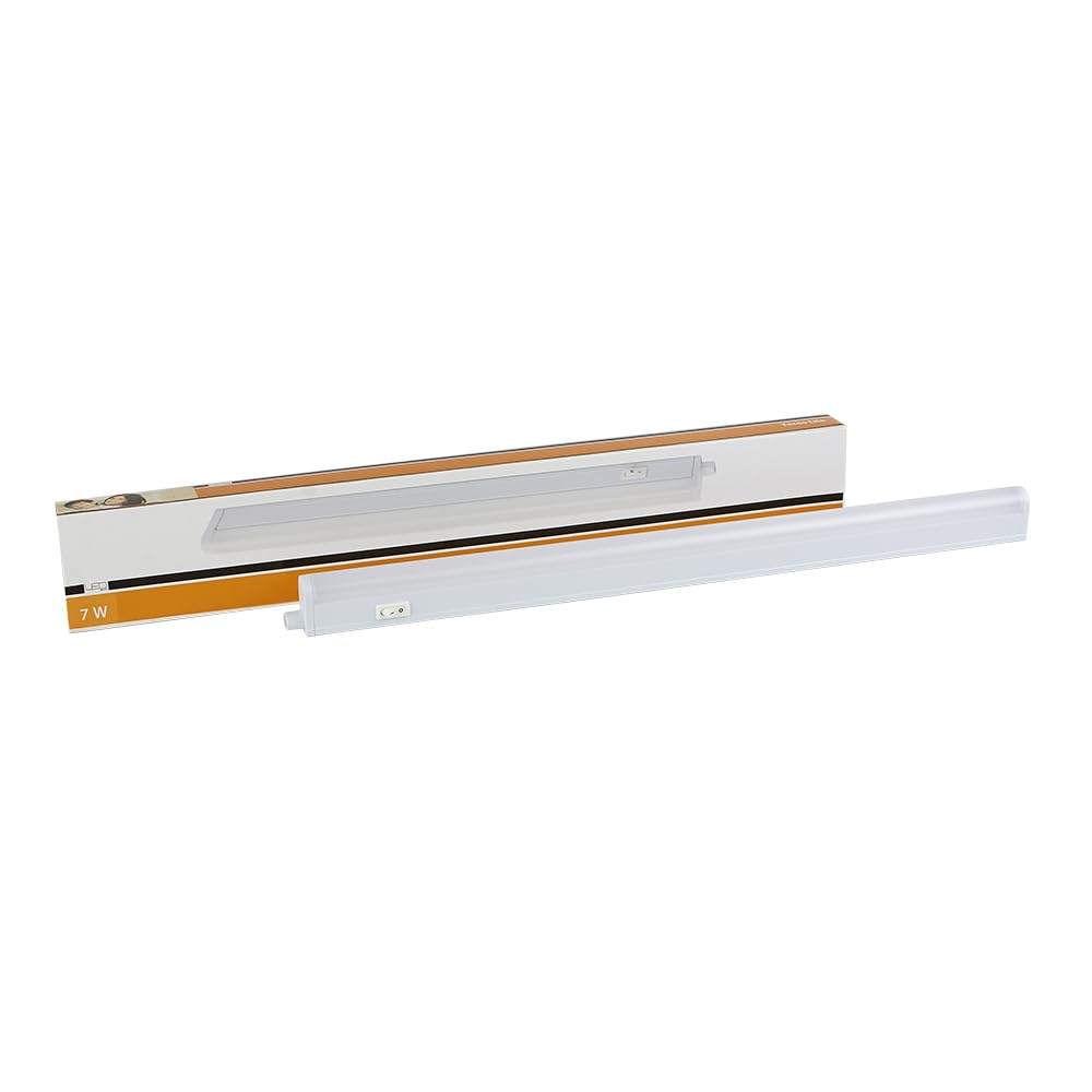 Tecnolite Lámpara Regleta LED para Sobreponer, Luz Blanca Neutra - 7 Watts