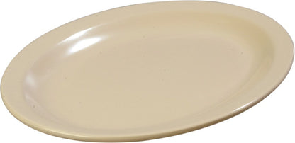 Carlisle Kingline Vajilla de Melamina para Restaurante - Beige Bronceado - 12" Oval Platter