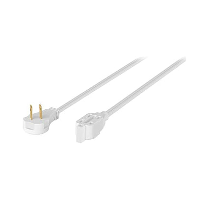 Volteck ED-8B, Extensión eléctrica doméstica, 8 m, blanca