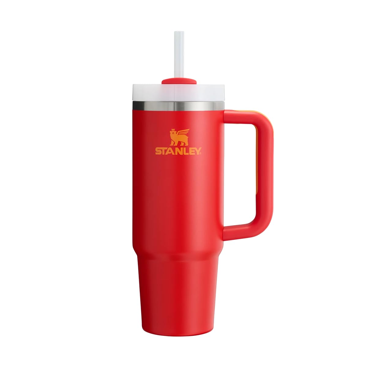 Stanley Quencher FlowState 887 ml Termo con Popote, Acero Inoxidable - Chili