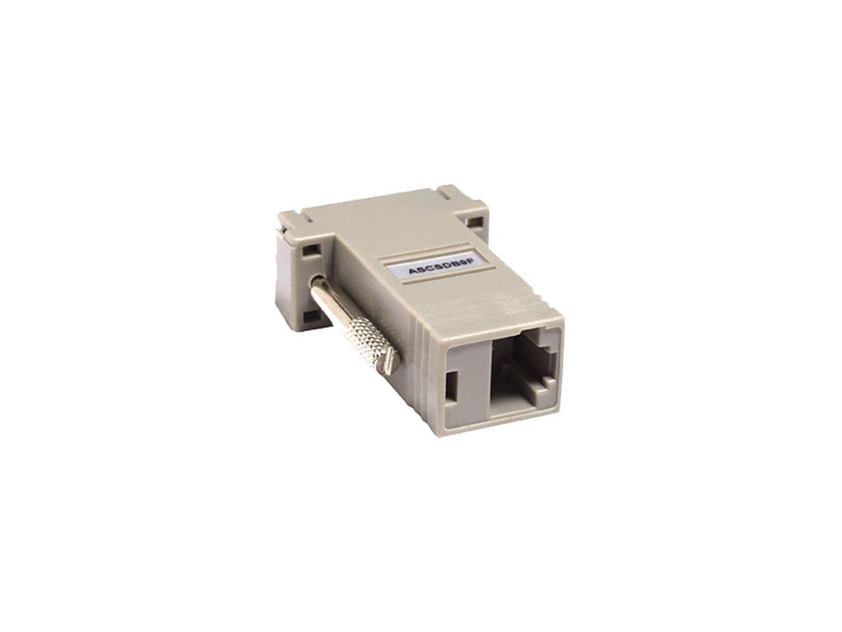 Scs232 Serial Adapter RJ45f To Db9f