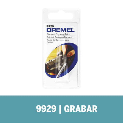 Dremel 9929 Punta Diamantada para Uso Continuo con Grabador