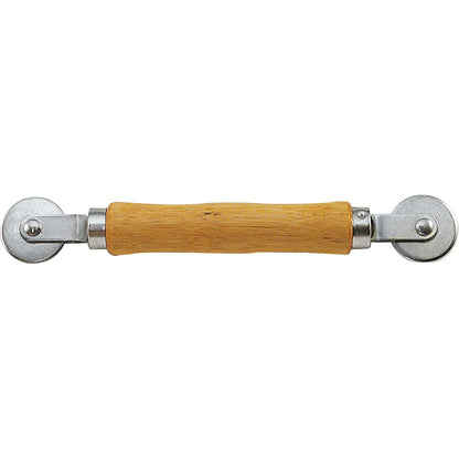 Prime-Line P 7505 Screen Rolling Tool – A Must Have Tool for Installing Window and Door Screens – Wood Handle and Steel Wheels – Durable and Easy to Use