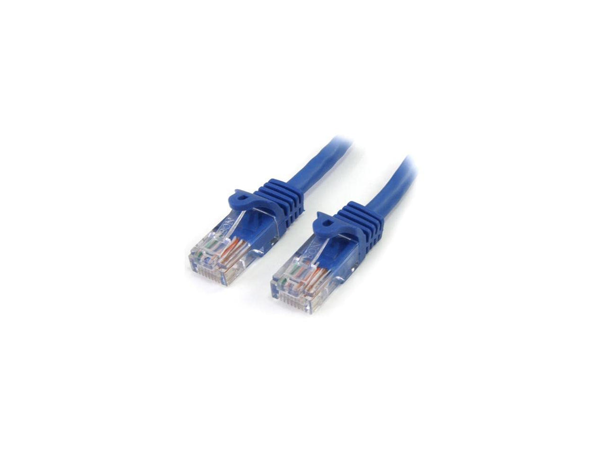StarTech.com Cable de Red Cat5e RJ45 UTP Snagless - 2 feet - Azul