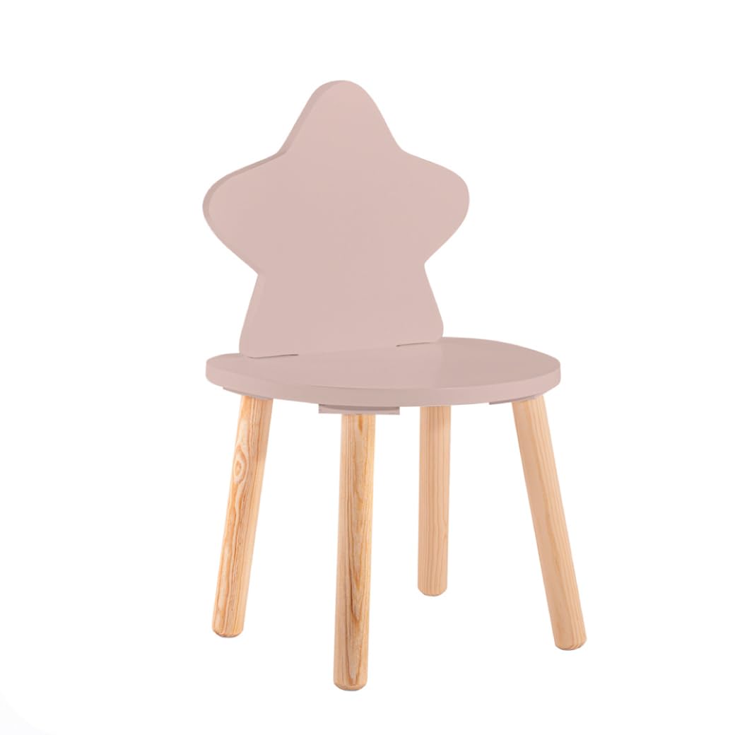 Duduk Silla de Estrella Infantil, Varios Colores - Rosa