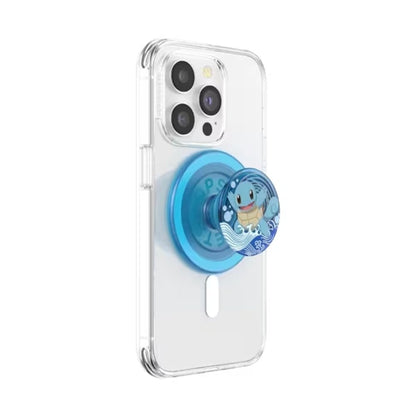 PopSockets PopGrip Compatible con MagSafe, Agarre Magnético - MagSafe - Squirtle Water