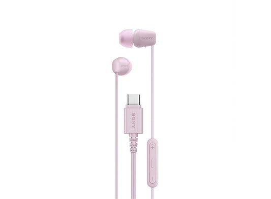 Sony IER-EX15C | Auriculares in Ear con Cable USB-C, Rosa
