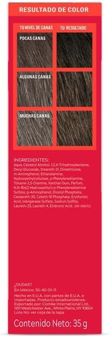 Just For Men Ultra, Tinte para Canas Castaño Oscuro U45 con Cepillo de Fácil Aplicación, 35g. Paquete de 3