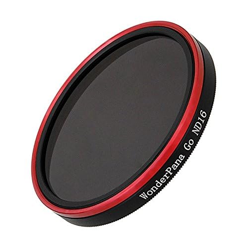Fotodiox Pro WonderPana Go Filtro de Densidad Neutra +16 (4-Stop ND) para el Sistema Adaptador de Filtro GoTough WonderPana Go