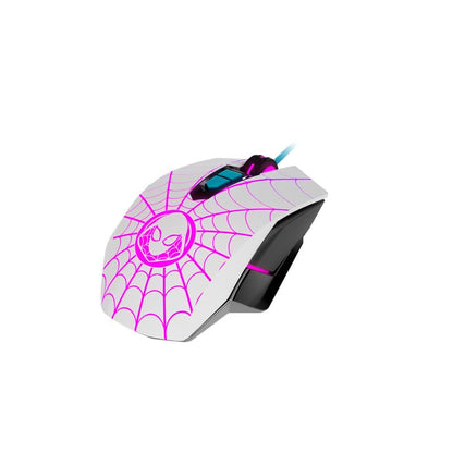 Xtech Americas Mouse óptico para Videojuegos Edición Ghost Spider