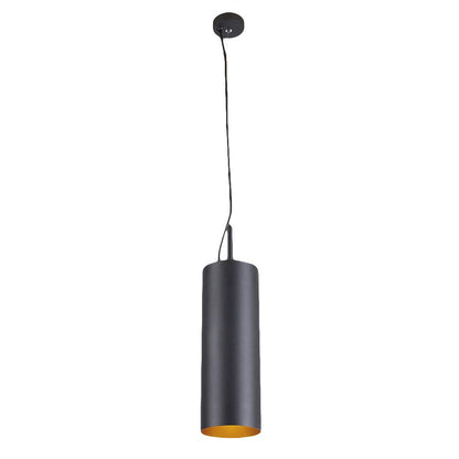 Tecnolite Lámpara Colgante, Base E27, Luz Colgante de Techo Moderno, Color Negro, 100 - 240 V,
