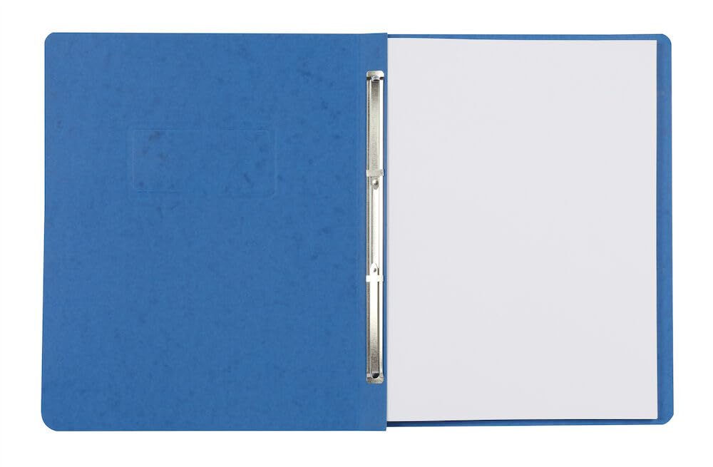 Oxford Cubiertas de informe con bisagra lateral marcada, azul oscuro, tamaño carta, 5 por paquete, (99402EE)