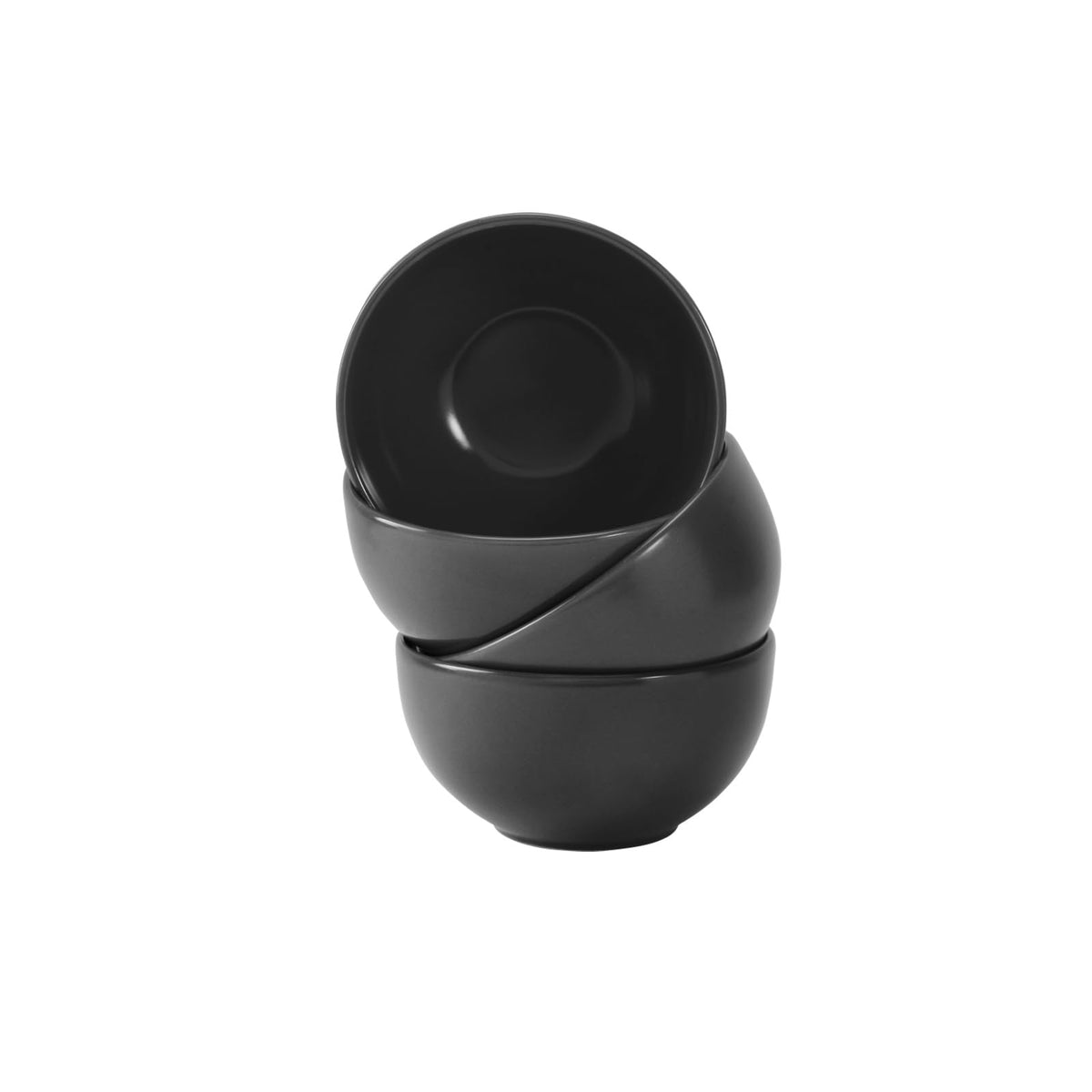 Le Bonne Table by Crown Baccara - Juego de 4 Platos Hondos, Bowls o Cuencos de Cerámica