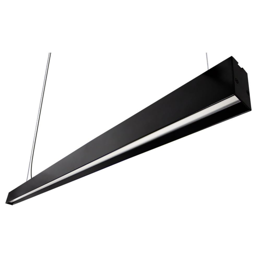 Artlite ADE-609 Luminaria LED Colgante Negro, Blanco Frío 6500K, 40W, 3,400 Lúmenes, 1.2 metros