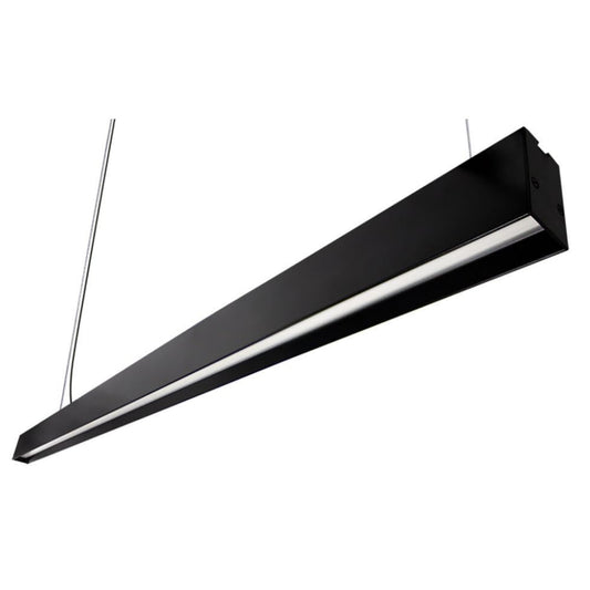 Artlite ADE-609 Luminaria LED Colgante Negro, Blanco Frío 6500K, 40W, 3,400 Lúmenes, 1.2 metros
