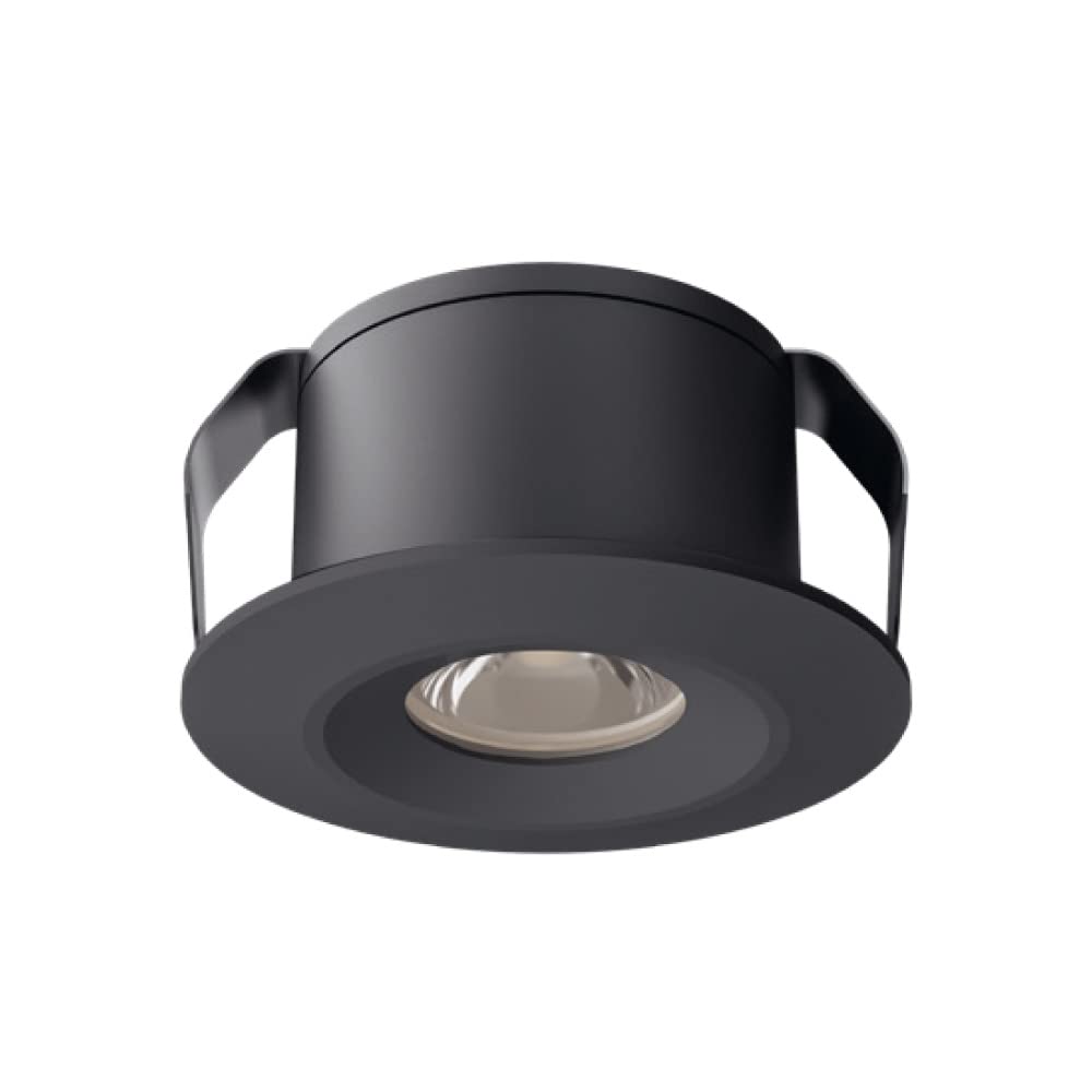 Tecnolite Lámpara Downlight LED Empotrable 1 W, IRC 95, Óptica Dark Light, Luz Suave Cálida, LED integrado