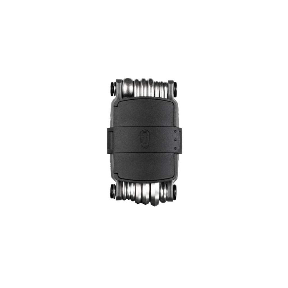 Crankbrothers Multi Tool M 20 - MTB Multiherramienta Níquel - 20 herramientas de bicicleta (herramienta 20 en 1), ergonómicas y ligeras