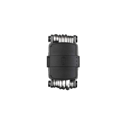 Crankbrothers Multi Tool M 20 - MTB Multiherramienta Níquel - 20 herramientas de bicicleta (herramienta 20 en 1), ergonómicas y ligeras