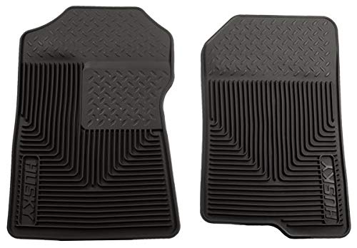 Husky Liners - Alfombrillas para Piso Delantero Resistentes | Ford F-150 SuperCab/Standard 1997-2004, Color Negro | 51021 M