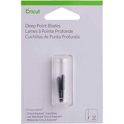 Cricut Provo - 2 Cuchillas de Corte Profundo, 0.5 Pulgadas de Largo x 3 Pulgadas de Ancho x 4.5 Pulgadas de Alto, versión Original, 2 Unidades