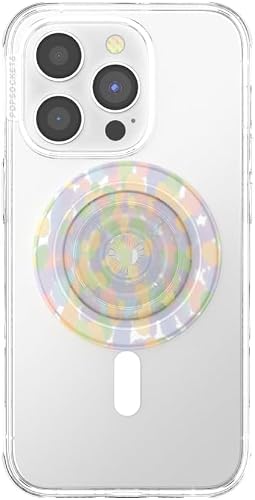 PopSockets - Empuñadura para teléfono MagSafe con Soporte, Soporte magnético, Parte Superior Intercambiable, sujeción Segura para iPhone MagSafe, Agarre para teléfono y Tablet, Lindos PopSockets