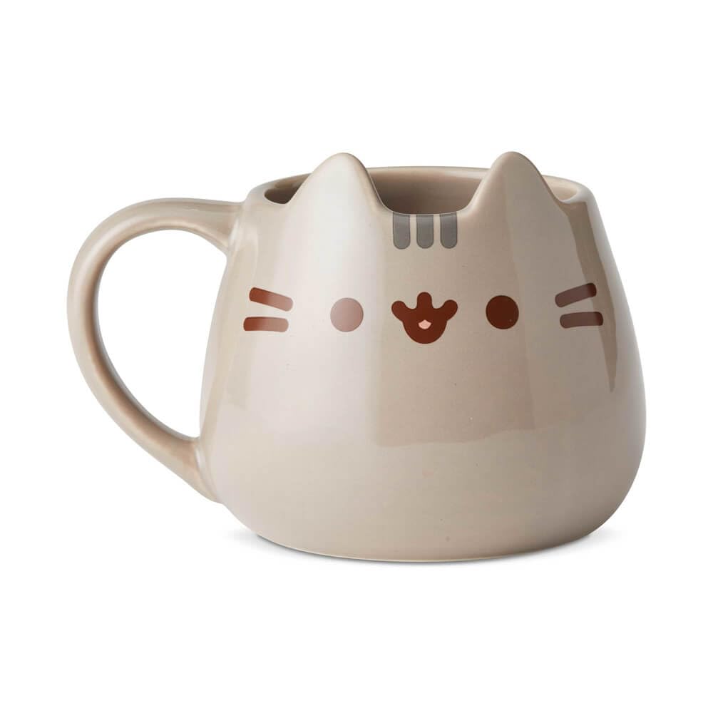 Enesco Name is Mud "Pusheen Sculpted Taza, 473 ml, Multicolor
