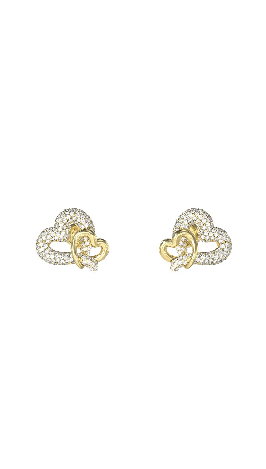 GUESS Aretes para Mujer LOVE BITES color Dorado