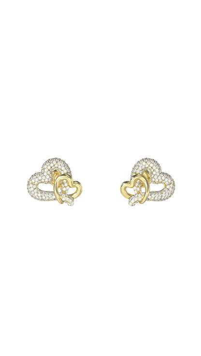 GUESS Aretes para Mujer LOVE BITES color Dorado