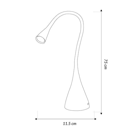 Mil Luces Lumianria de Escritorio Zafir de Led