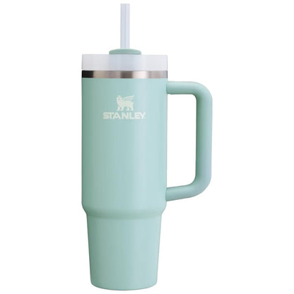 Stanley Quencher FlowState 887 ml Termo con Popote, Acero Inoxidable - Seafoam