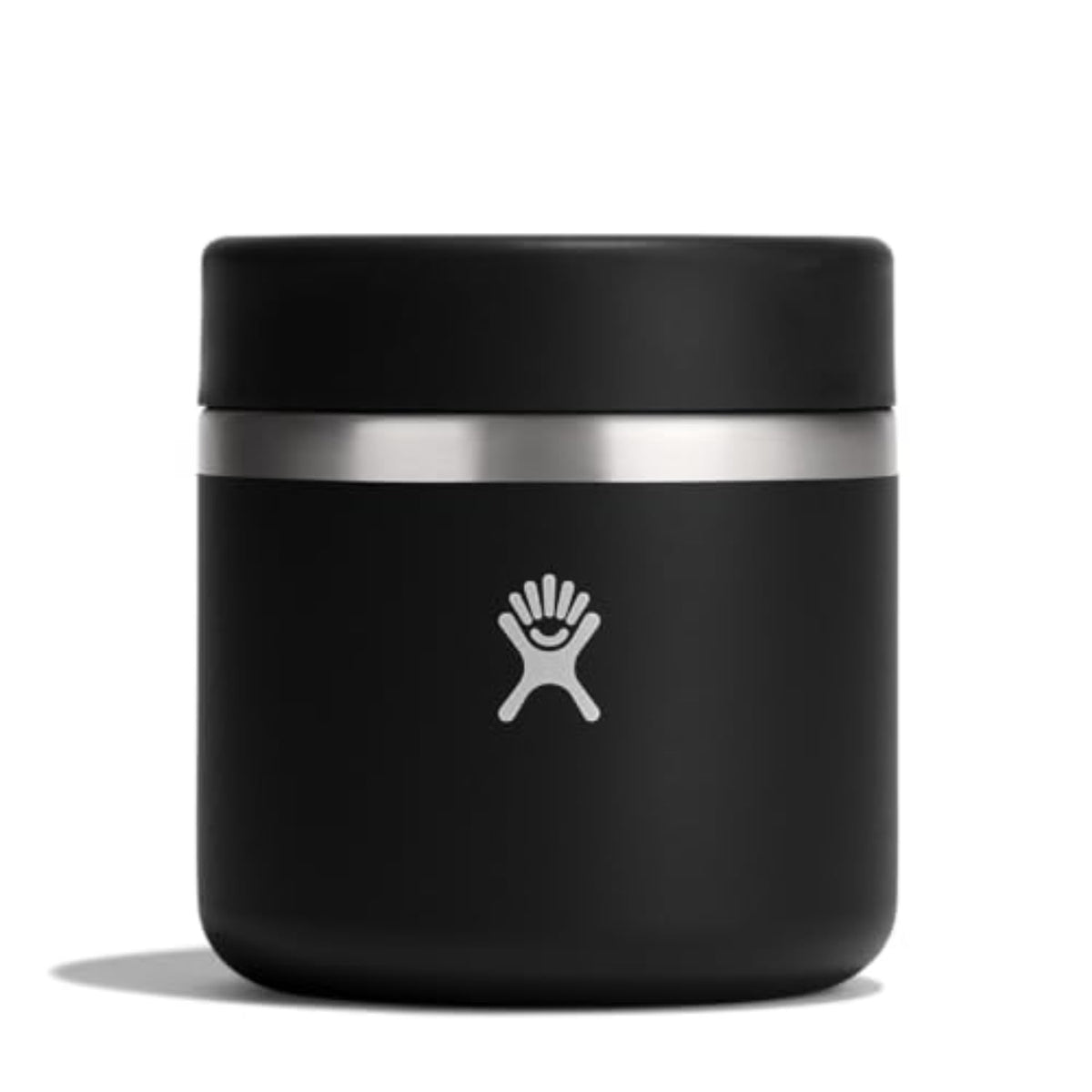 Hydro Flask Tarro Aislado 28oz Negro - Negro - - 591.47 mililitros - 20 onzas