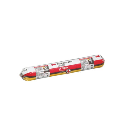 Sellador de barrera contra incendios 3M CP 25WB+ - para aplicaciones comerciales, industriales y residenciales - Paquete de salchichas, 20 fl oz - Rojo