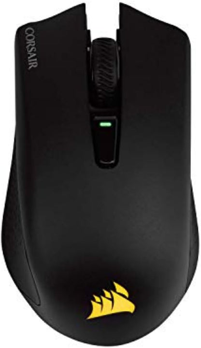 Corsair Harpoon Wireless RGB Ratón Ligero para Juegos FPS/MOBA - 10.000 PPP - 6 Botones Programables - Bluetooth de Baja Latencia - Compatible con iCUE - PC, Mac, PS5, PS4, Xbox - Negro