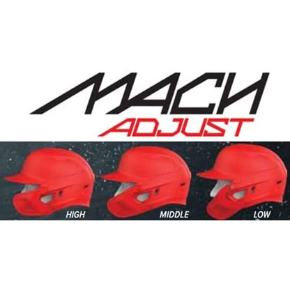 Rawlings | Mach Adjust Face Guard | Adjustable Extension Piece | Fits Mach Series Helmets | Gloss| LHB & RHB Options