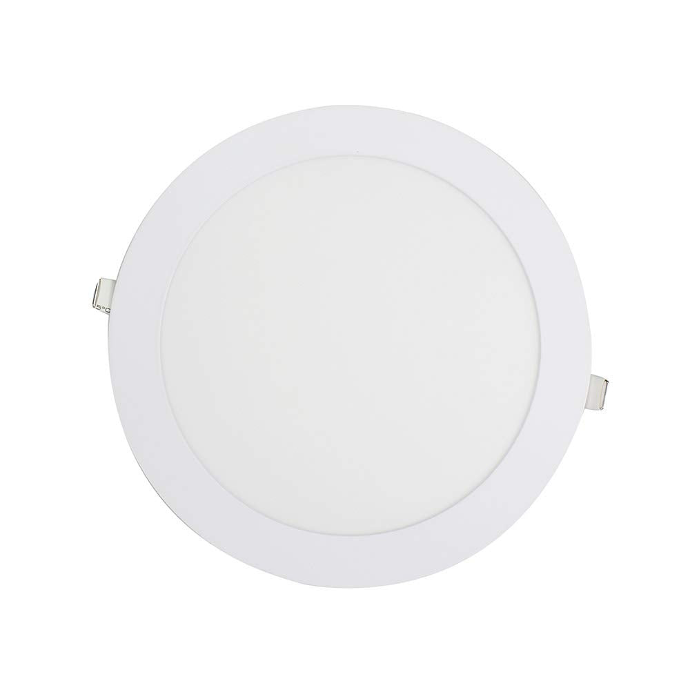 SANELEC, Panel de LEDS, Lámpara de Techo Empotrable, 18 W, Luz Fría, 1,260 lm, Modelo 1157