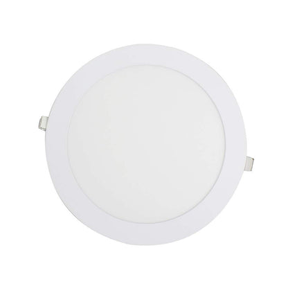 SANELEC, Panel de LEDS, Lámpara de Techo Empotrable, 18 W, Luz Fría, 1,260 lm, Modelo 1157