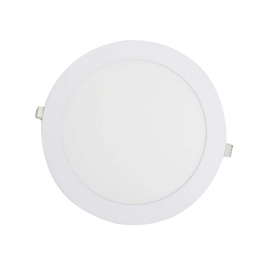 SANELEC, Panel de LEDS, Lámpara de Techo Empotrable, 18 W, Luz Fría, 1,260 lm, Modelo 1157