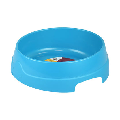 Fancy Pets Plato Plástico para Perros 24 Oz, Ligero y Resistente, Fácil de Limpiar, con Agarradera, Colores Surtidos